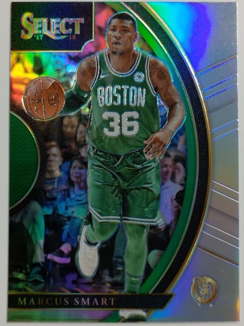 2017-18 Panini Select Basketball Silver Prizm Marcus Smart #74
