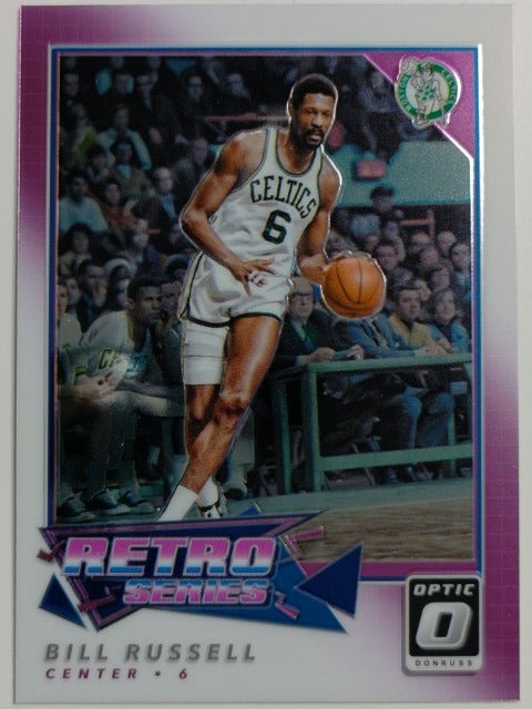 2017-18 Donruss Basketball Retro Series Bill Russell #3