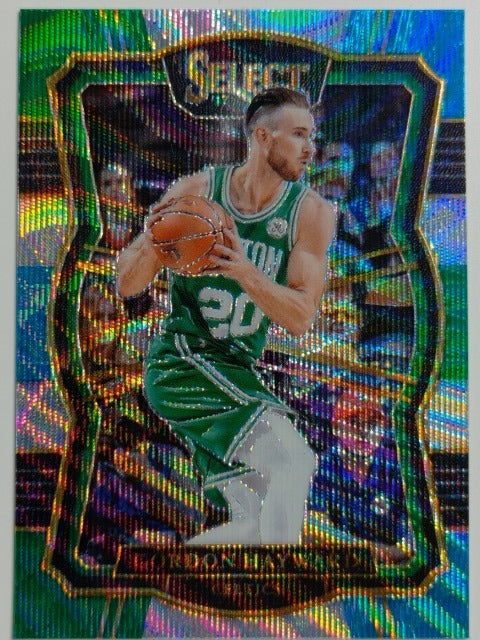 2017-18 Panini Select Basketball Tri-Color Prizm Gordon Hayward #167