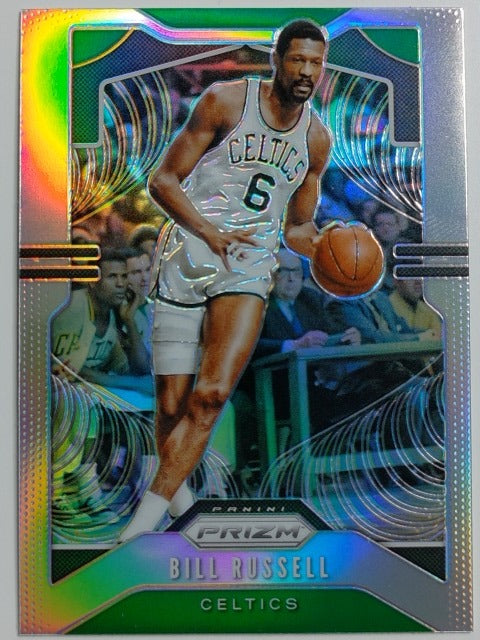 2019-20 Panini Prizm Basketball Prizm Silver Bill Russell #21