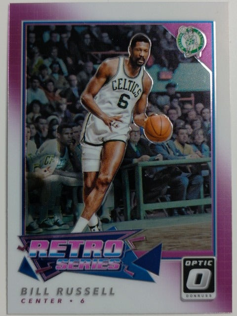 2017-18 Donruss Optic Basketball Retro Series Bill Russell #3