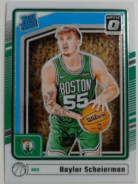 2024-25 Donruss Optic Basketball Baylor Scheierman #263 RC