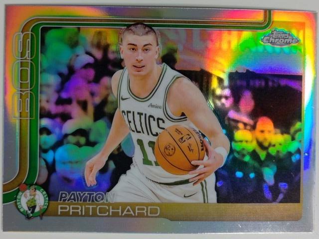 2025-26 Topps Chrome Basketball Refractor Payton Pritchard #18