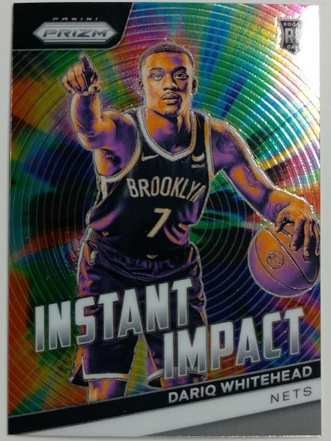 2023-24 Panini Prizm Basketball Instant Impact Dariq Whitehead #10