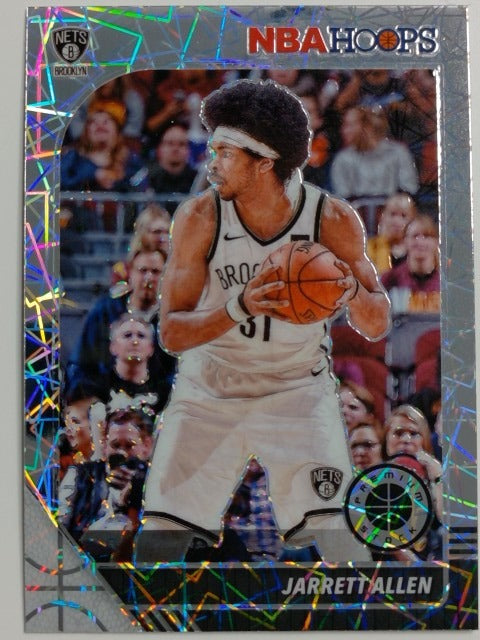 2019-20 Hoops Premium Stock Basketball Prizm Silver Laser Jarrett Allen #12