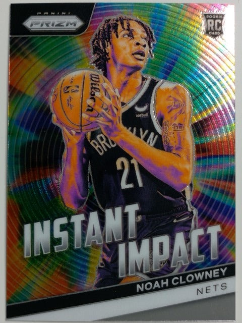 2023-24 Panini Prizm Basketball Instant Impact Noah Clowney #21