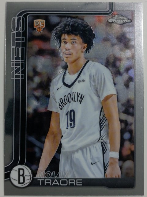 2025-26 Topps Chrome Basketball Nolan Traore #269 RC