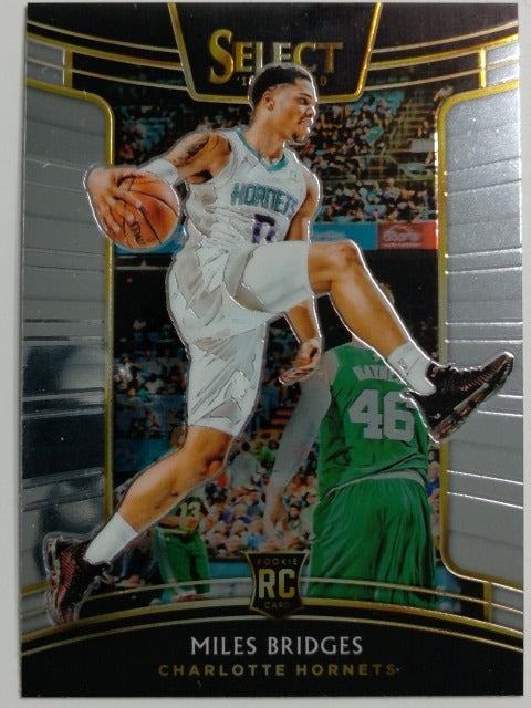 2018-19 Panini Select Basketball Miles Bridges #17 RC