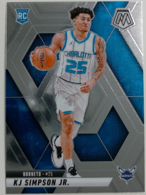 2024-25 Panini Mosaic Basketball KJ Simpson Jr. #239 RC