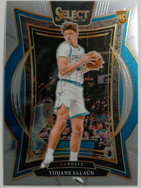 2024-25 Panini Select Basketball Tidjane Salaun #95 RC