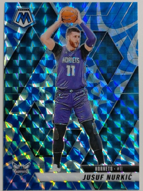 2024-25 Panini Mosaic Basketball Reactive Blue Mosaic Jusuf Nurkic #178