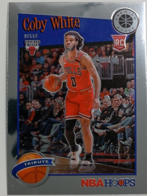 2019-20 Hoops Premium Stock Basketball Coby White #295
