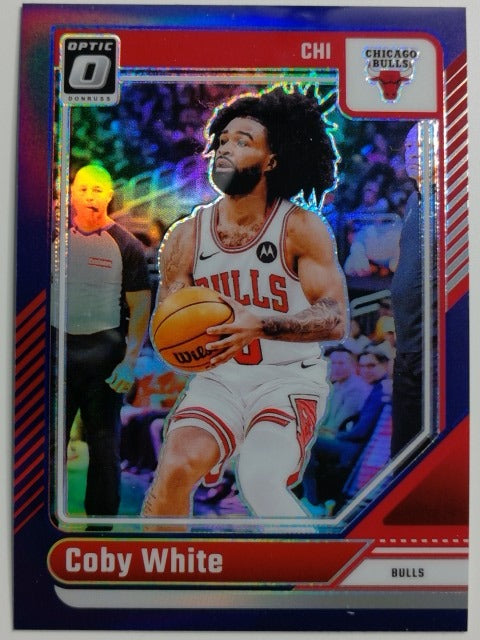 2024-25 Donruss Optic Basketball Purple Coby White #76