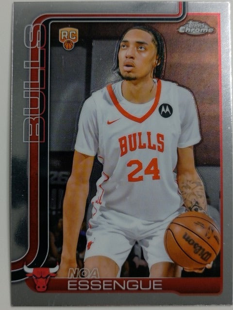 2025-26 Topps Chrome Basketball Noa Essengue #262 RC
