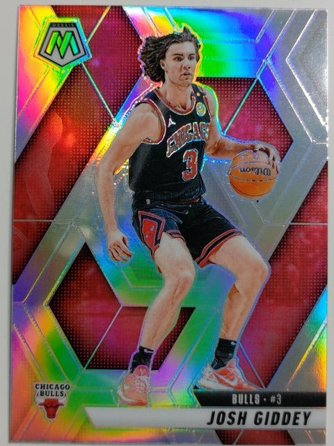 2024-25 Panini Mosaic Basketball Silver Josh Giddey #71