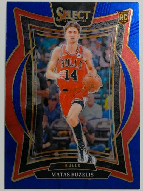 2024-25 Panini Select Basketball Blue (Retail) Matas Buzelis #70 RC