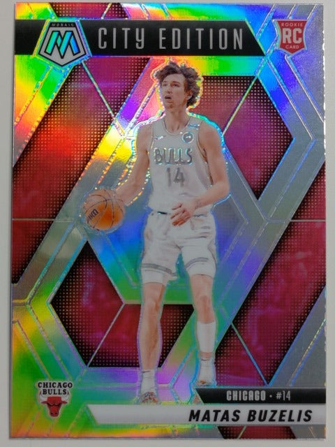 2024-25 Panini Mosaic Basketball Silver Matas Buzelis #273