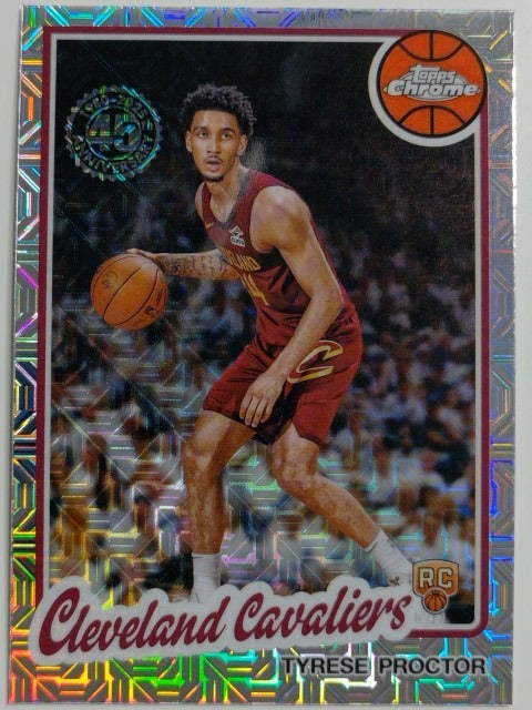 2025-26 Topps Basketball 1980-81 Topps Chrome Basketball Tyrese Proctor #TC-TP