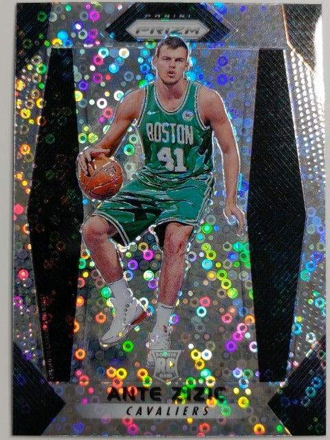 2017-18 Panini Prizm Basketball Prizm Fast Break Ante Zizic #19 RC