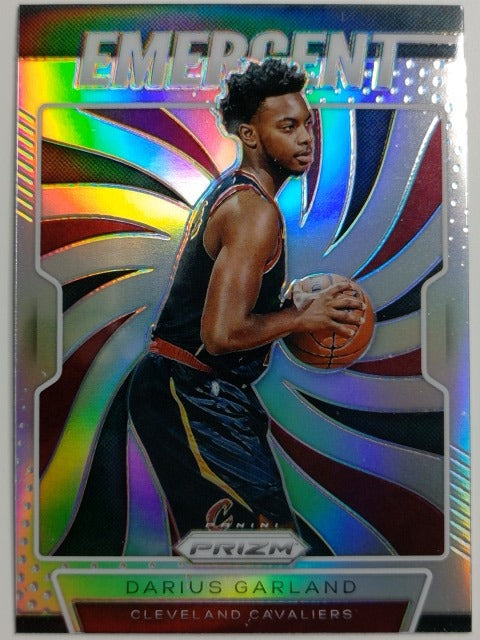 2019-20 Panini Prizm Basketball Emergent Silver Darius Garland #19
