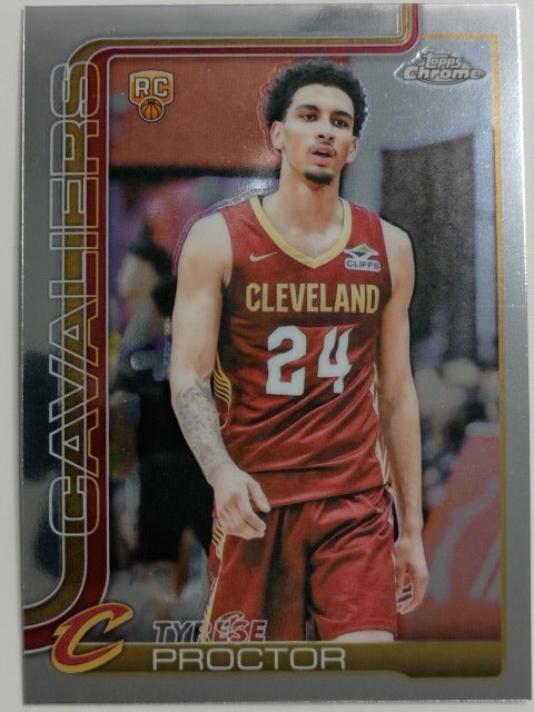 2025-26 Topps Chrome Basketball Tyrese Proctor #300 RC