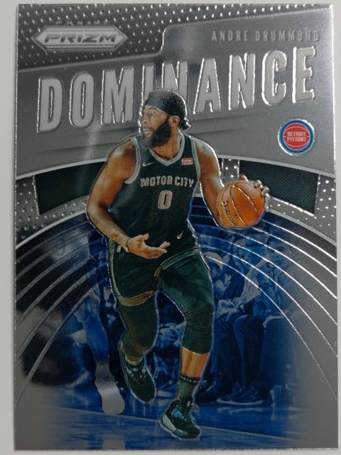2019-20 Panini Prizm Basketball Dominance Andre Drummond #1