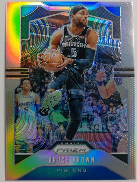 2019-20 Panini Prizm Basketball Prizm Silver Bruce Brown #97