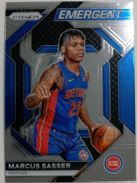 2023-24 Panini Prizm Basketball Emergent Marcus Sasser #1