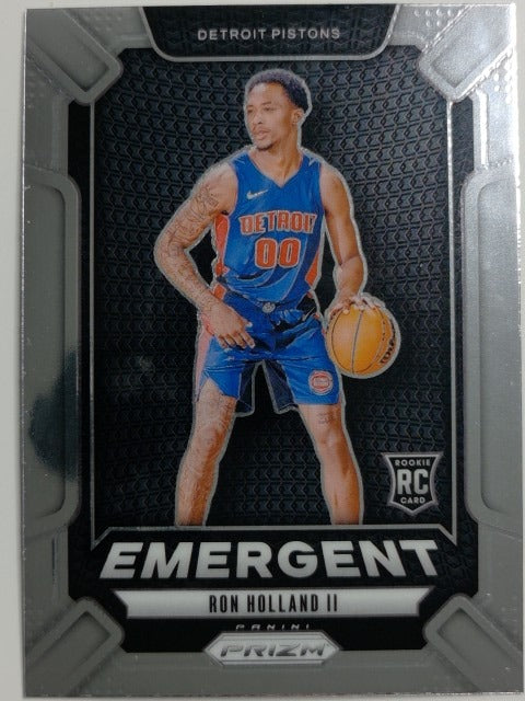 2024-25 Panini Prizm Basketball Emergent Ron Holland II #4