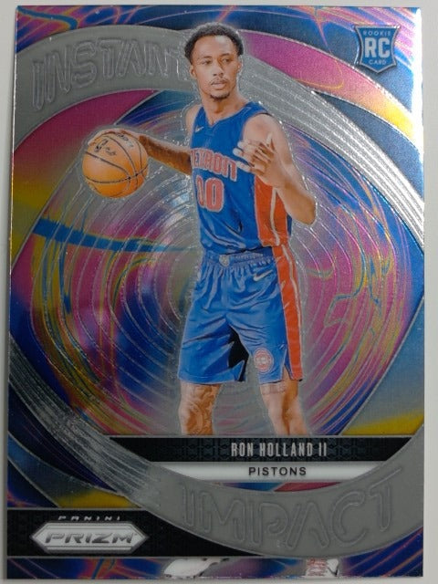 2024-25 Panini Prizm Basketball Instant Impact Ron Holland II #13