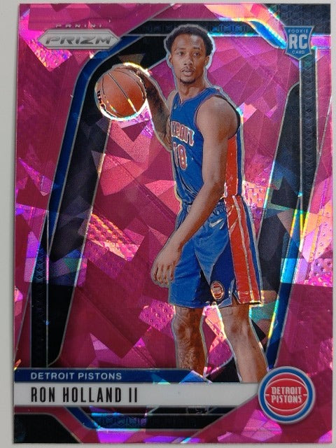 2024-25 Panini Prizm Basketball Prizm Pink Ice Ron Holland II #269