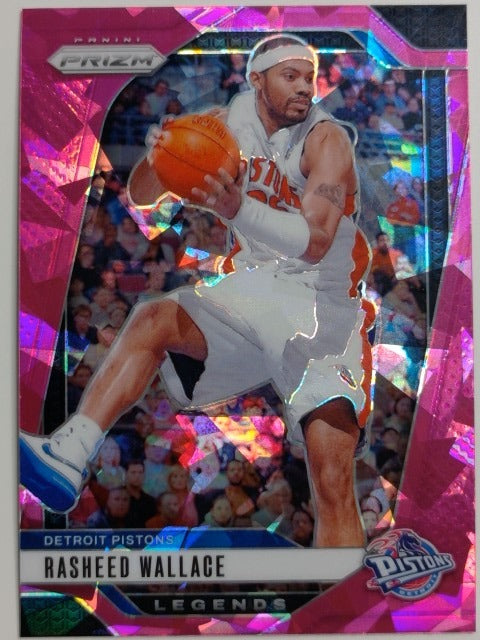 2024-25 Panini Prizm Basketball Prizm Pink Ice Rasheed Wallace #293