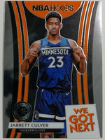 2019-20 Hoops Premium Stock Basketball We Got Next Jarrett Culver #21