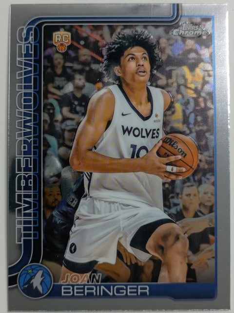 2025-26 Topps Chrome Basketball Joan Beringer #267 RC