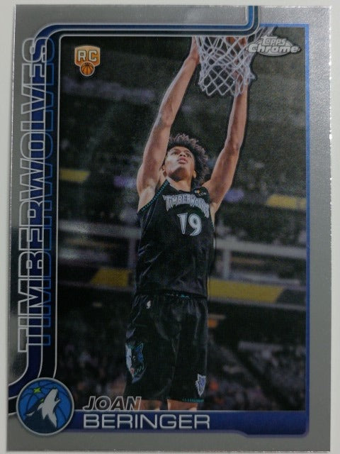 2025-26 Topps Chrome Update Basketball Joan Beringer #167 RC