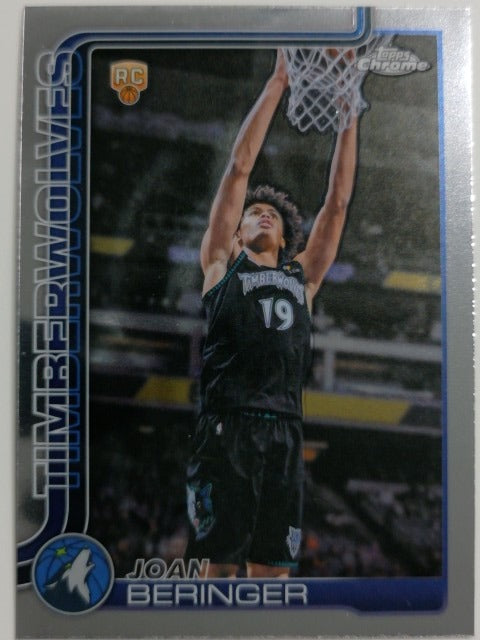 2025-26 Topps Chrome Update Basketball Joan Beringer #167 RC