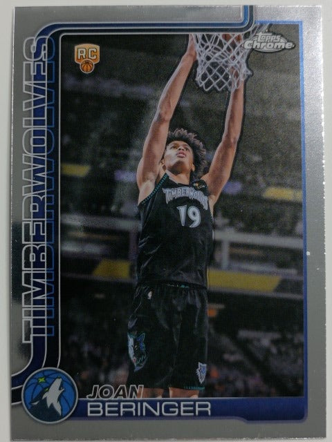 2025-26 Topps Chrome Update Basketball Joan Beringer #167 RC