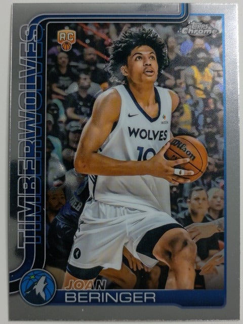 2025-26 Topps Chrome Basketball Joan Beringer #267 RC