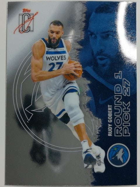 2025-26 Topps Signature Class Basketball Chrome Rudy Gobert #96