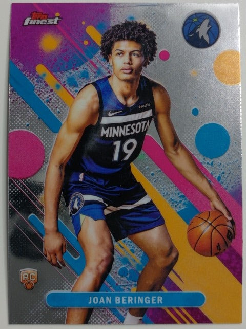 2025-26 Finest Basketball Refractor Joan Beringer #17 RC