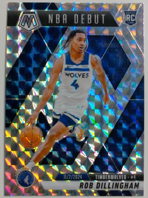 2024-25 Panini Mosaic Basketball Mosaic Rob Dillingham #270 RC