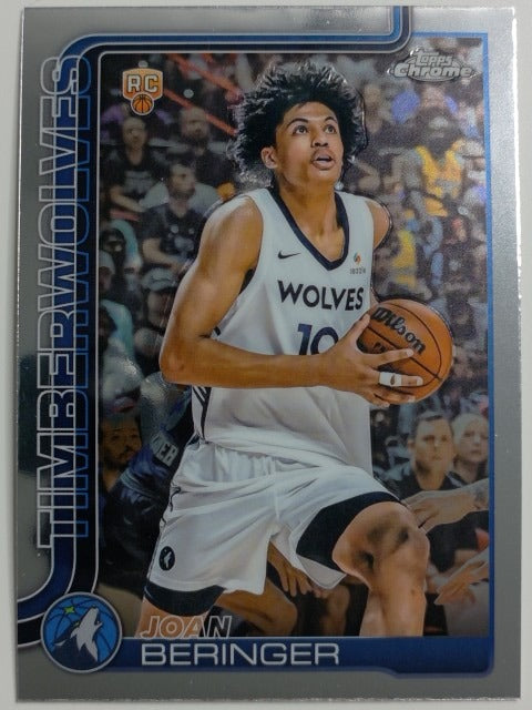 2025-26 Topps Chrome Basketball Joan Beringer #267 RC