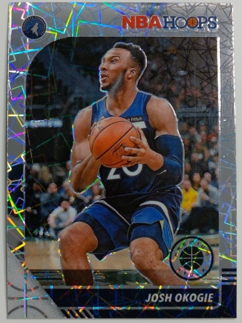 2019-20 Hoops Premium Stock Basketball Prizm Silver Laser Josh Okogie #113