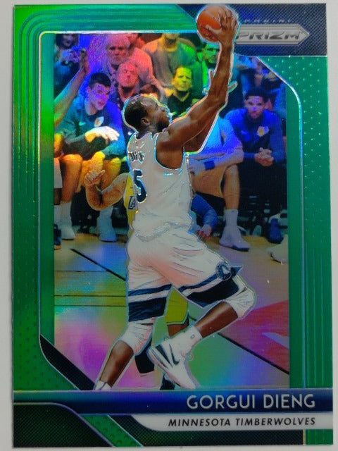 2018-19 Panini Prizm Basketball Prizm Green Gorgui Dieng #117