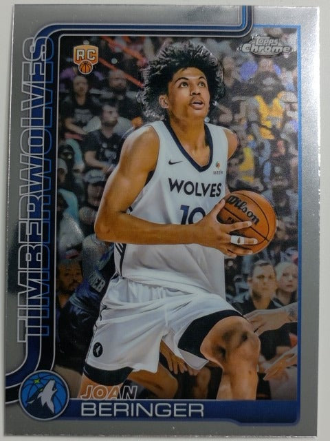 2025-26 Topps Chrome Basketball Joan Beringer #267 RC