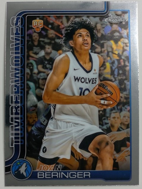 2025-26 Topps Chrome Basketball Joan Beringer #267 RC