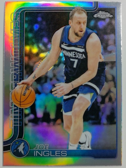 2025-26 Topps Chrome Basketball Refractor Joe Ingles #142