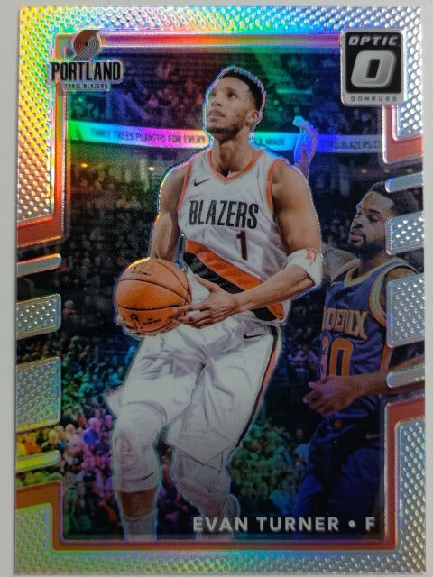 2017-18 Donruss Optic Basketball Holo Evan Turner #124
