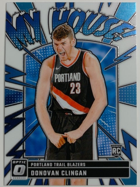 2024-25 Donruss Optic Basketball My House Donovan Clingan #1