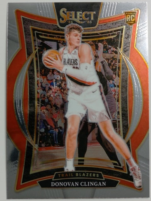 2024-25 Panini Select Basketball Donovan Clingan #69 RC
